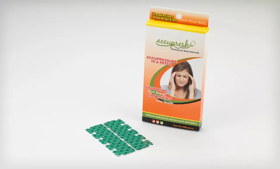 $8.99 for 2 Sets of 10 Accupresh Acupressure Patches ($35 List Price). 5 Types Available. - Second Medium