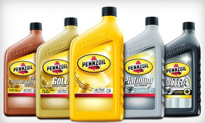 pennzoil oil change