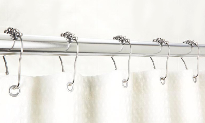 Shower Curtain Roller Rings | Groupon Goods