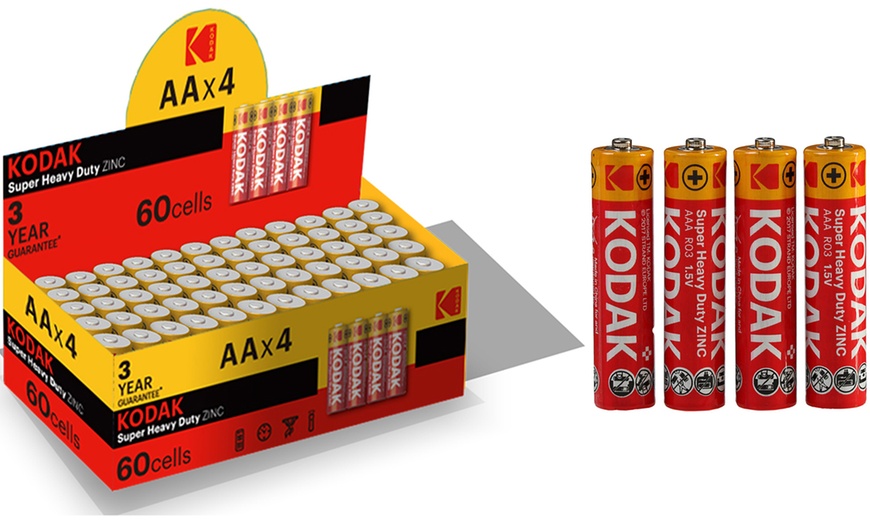 Image 1: 60-Pack of Kodak Batteries