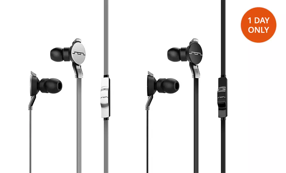 SOL REPUBLIC Amps HD In-Ear Headphones with Mic. Free Returns. - Primary Image