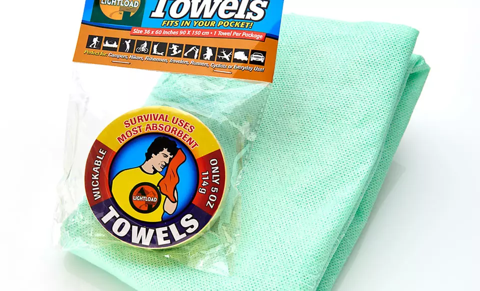 $9.99 for a 3-Pack of Lightload Hand Towels or 2-Pack of Lightload Beach Towels (Up to $20.97 List Price). Free Returns. - Second Medium