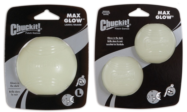 Chuckit max 2024 glow ball