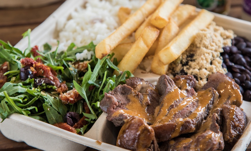 Image 1: Brazilian Meal with Soft Drink