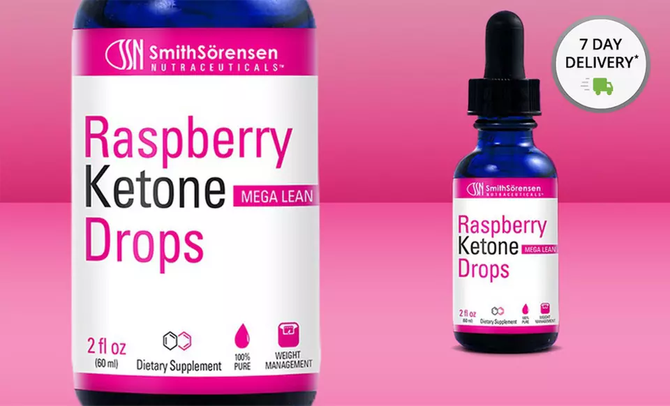 1 Bottle of Raspberry Ketone Drops by Smith Sorensen NutraCeuticals or 2 Bottles with 1 Free - Primary Image