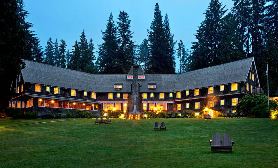 1- or 2-Night Stay for Two at Lake Quinault Lodge in Quinault, WA. Combine Up to 10 Nights. - Primary Image