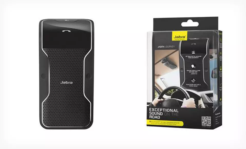 $39.99 for a Jabra Journey In-Car Bluetooth Speakerphone ($79.99 List Price). Free Shipping and Returns. - Second Medium