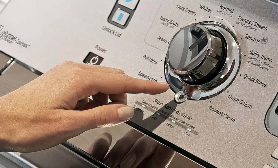 GE Washing Machine with Stainless Steel Basket and Steam Assist. Includes Delivery, Installation, and Removal. - Second Medium