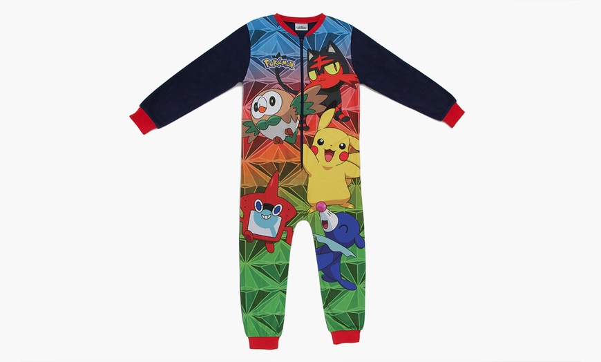 Image 4: Boys' Fleece Character Onesie