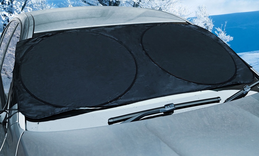 Image 1: Frost and Sun Windscreen Shield