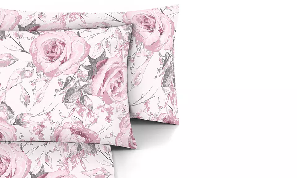 Completo Lenzuola No Stiro, Microfibra effetto Seta, Made in Italy