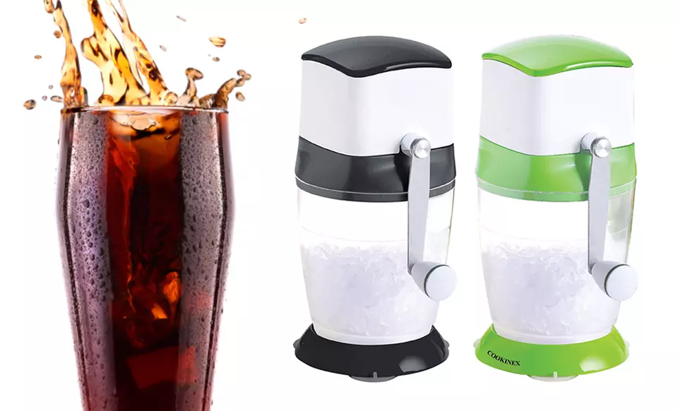 Retro Ice Crusher in Black or Green. Free Returns. - Primary Image