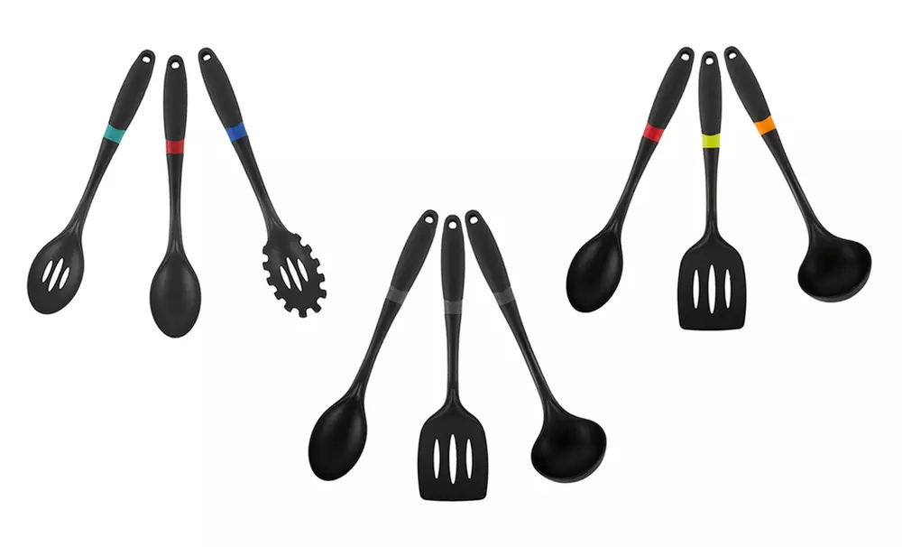 Core Kitchen Comfort Grip 3-Piece Utensil Set. Multiple Sets Available. - Primary Image