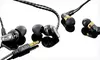 MEElectronics Balanced Armature In-Ear Headphones with Optional Mic (Up to Half Off). Free Shipping and Free Returns.