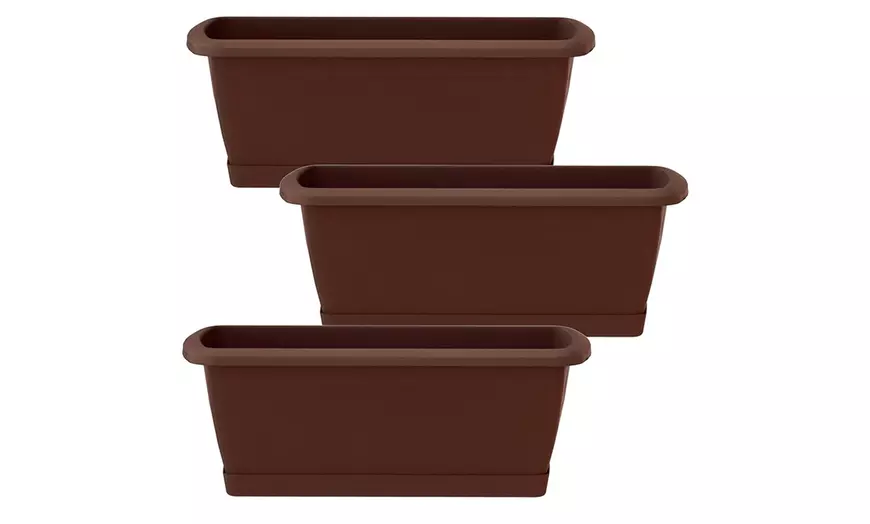 Image 10: Set van 1, 2 of 3 plantenbakken