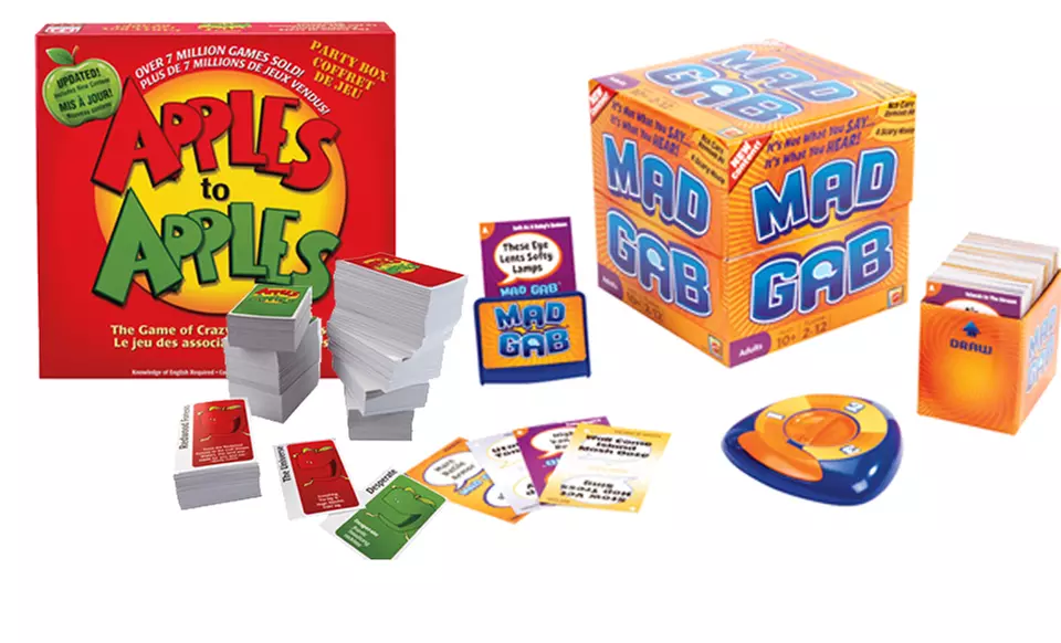 Apples to Apples Party Box or Mad Gab Card Games. Free Returns. - Primary Image