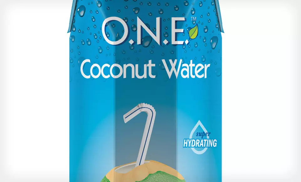 $18 for a O.N.E. Coconut Water 12-Pack ($25 List Price). Free Shipping. - Second Medium
