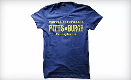 $20 for $40 Worth of Pittsburgh-Inspired T-shirts from Steel City Cotton Works - Primary Image