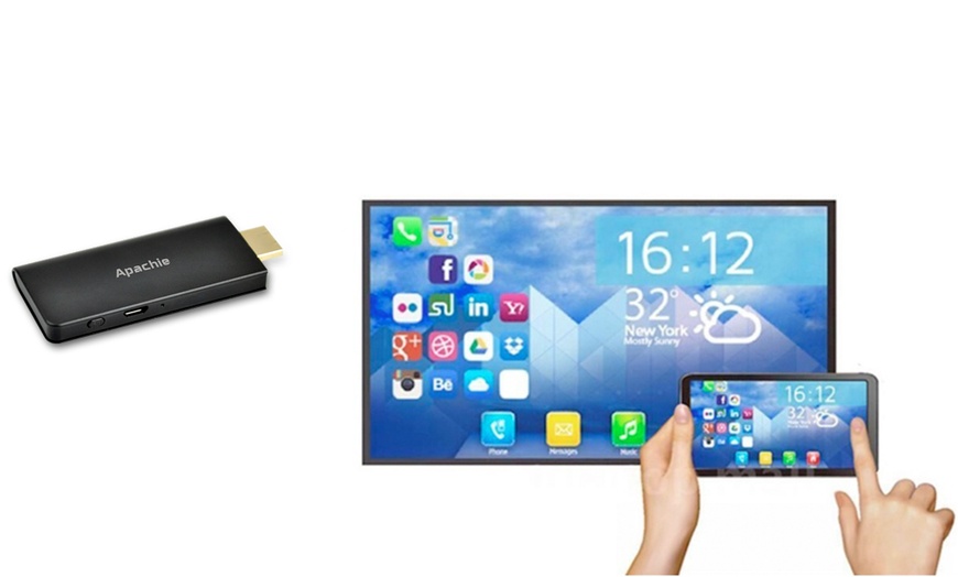 Image 3: Wi-Fi 1080p Display TV Receiver