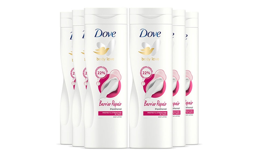 Image 9: Three- or Six-Pack of Dove Body lotions 400ml