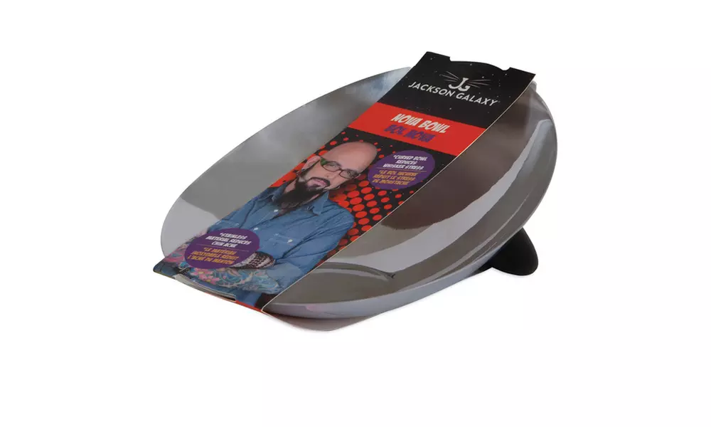 Jackson Galaxy Nova Stainless Steel Cat Bowl - Second Medium