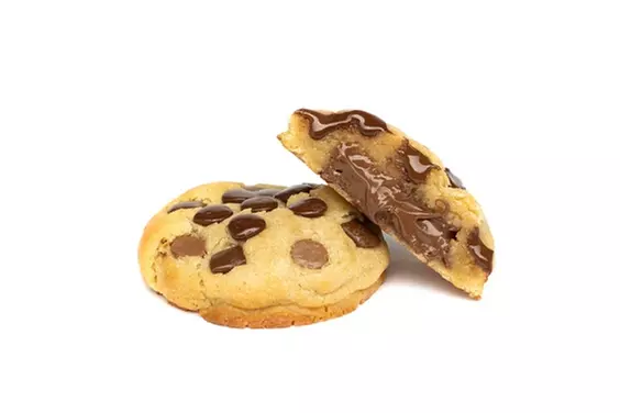 Caja de galletas de estilo americano con cookies clásicas o rellenas