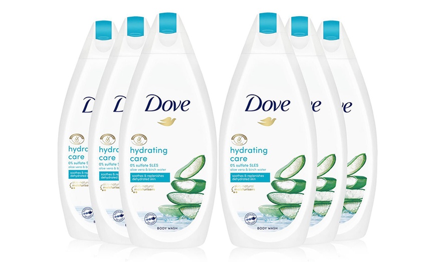 Image 16: Three or Six Packs of Dove Body Wash, 450ml