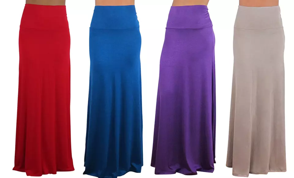 Free To Live Women's Maxi Skirts. Multiple Colors Available. Free Returns. - Primary Image