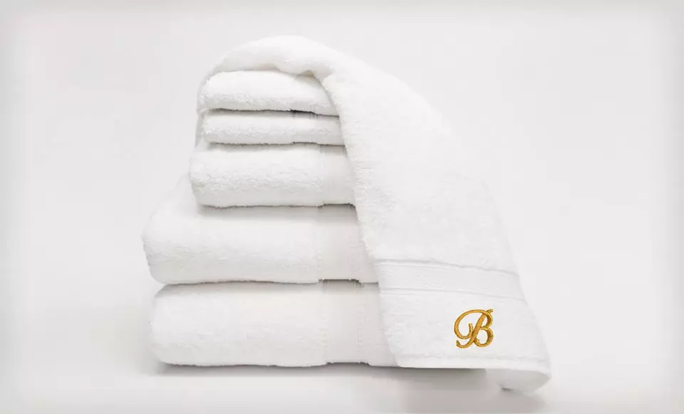 $27 for a Four-Piece Special Combo Pure White Terry Towel Set ($100 List Price). Free Shipping and Free Returns. - Second Medium