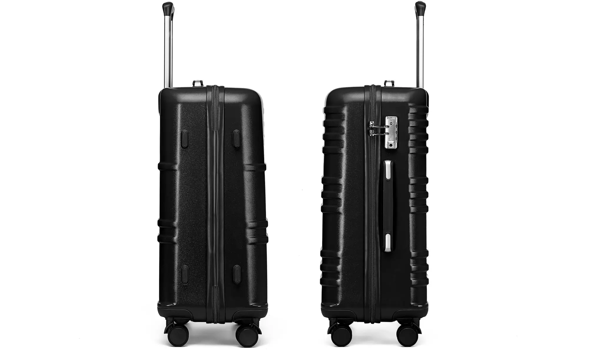 One- or Three-Piece British Traveller ABS Suitcase with Lock