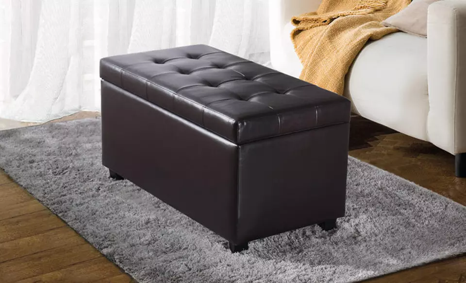 Simpli Home Storage Ottoman. Multiple Styles Available from $89.99–$129.99. - Primary Image