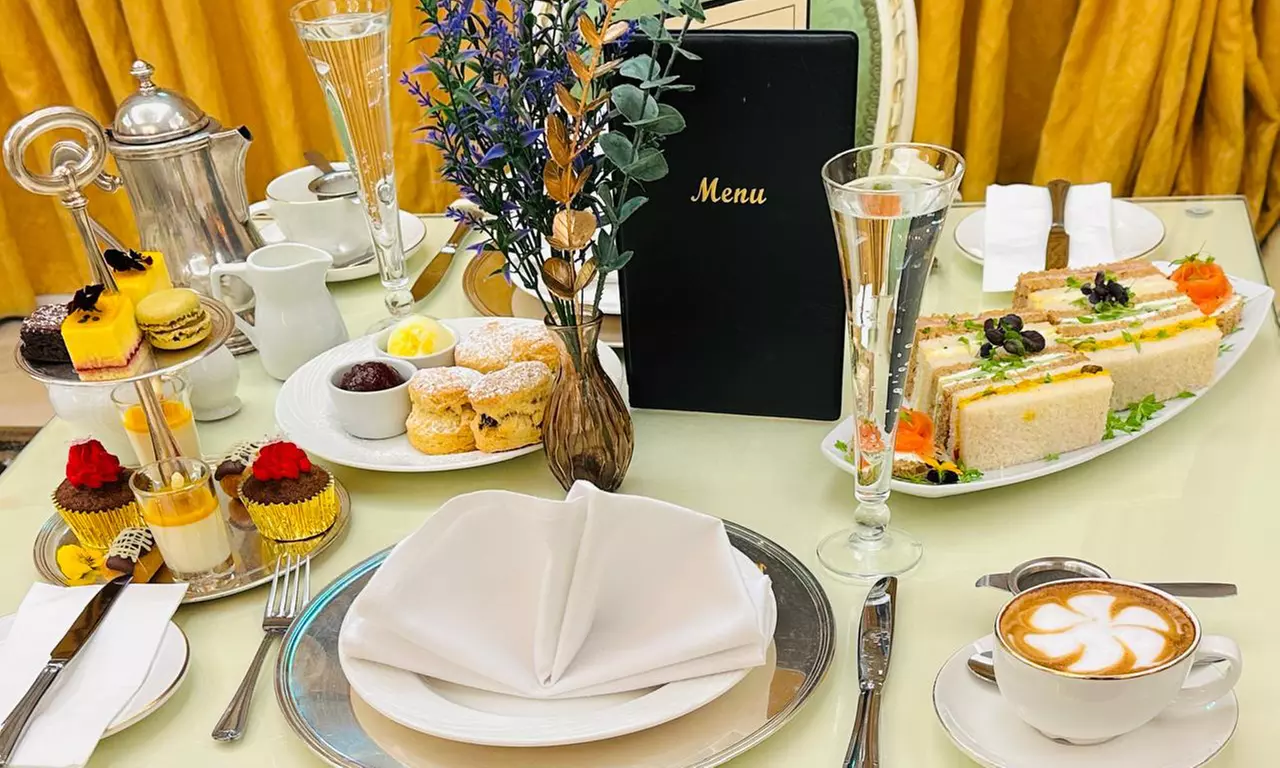 Opulent Traditional Afternoon Tea at 5-Star Bentley Hotel, London