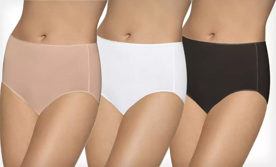 $18.99 for 6-Pack of Bali Tailored Briefs or High-Cut Panties ($56 List Price). 15 Options Available. Free Shipping. - Second Medium