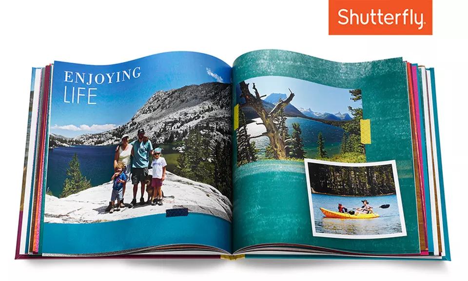 8x8, 8x11, or 10x10 Custom Photo Book from Shutterfly (Up to 67% Off) - Primary Image