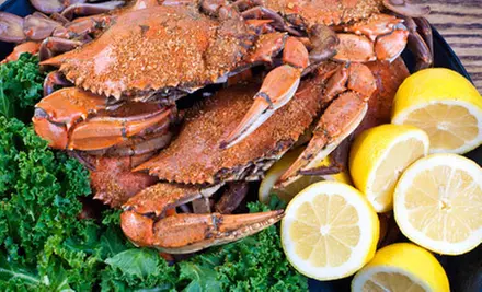 One or Two Dozen Steamed Crabs or $15 for $30 Worth of Seafood and Drinks at Waterman's Pride Seafood  - Primary Image