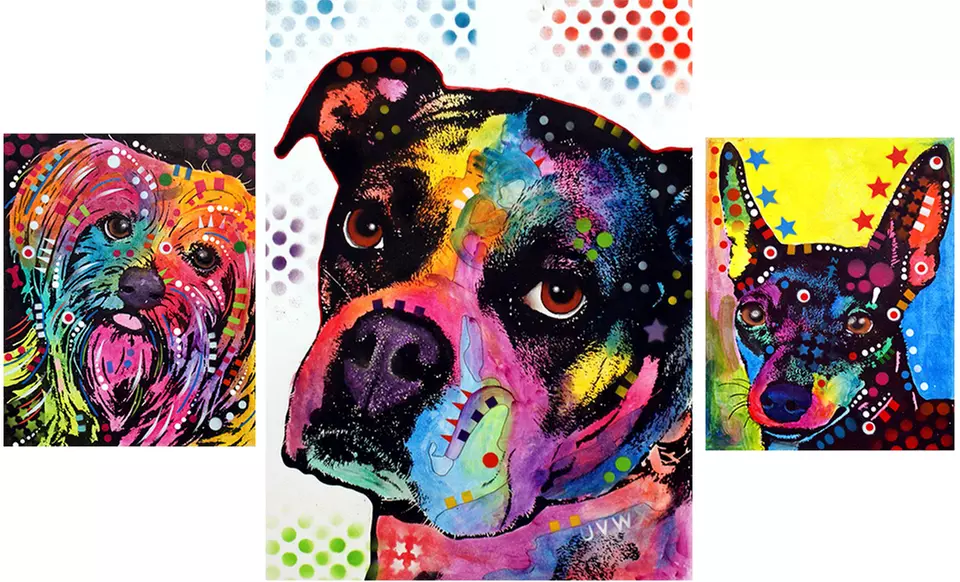23"x18" Dean Russo Pet Art Print. Multiple Options Available. Free Returns. - Primary Image