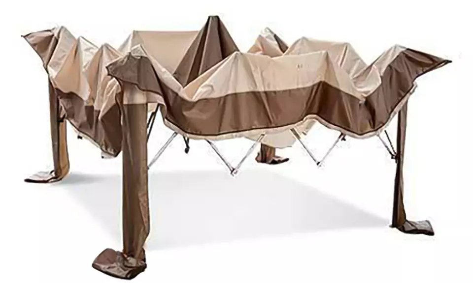 Gazebo pieghevole impermeabile con tende zanzariere Bakaji e spedizione gratuita - Image 4