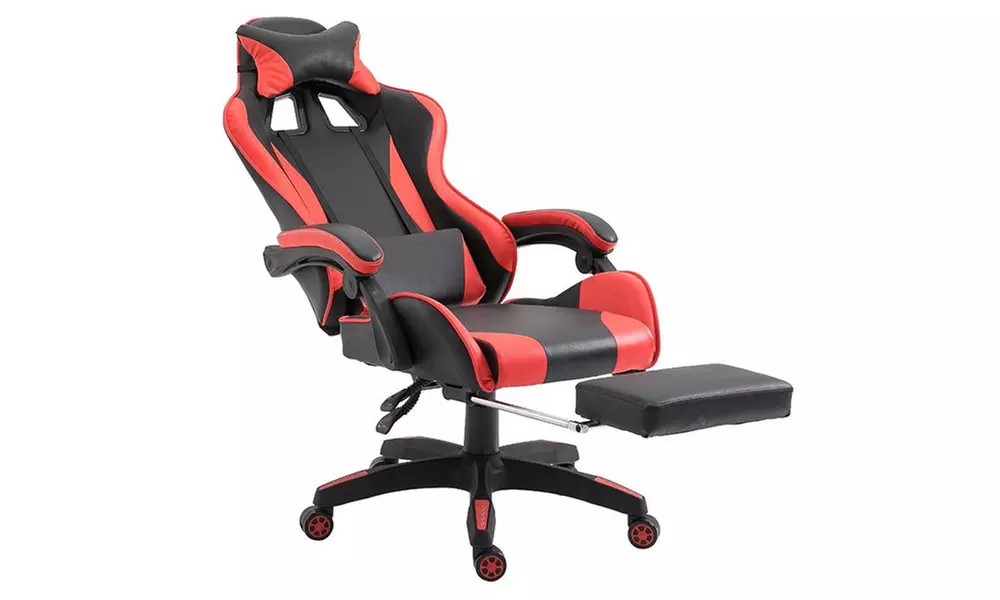 Sedia ufficio Gaming Azrace con poggiapiedi