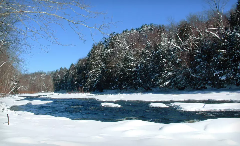 1- or 2-Night Cabin Stay for Two with S’mores at Wellnesste Lodge in Taberg, NY. Combine Up to 10 Nights. - Primary Image