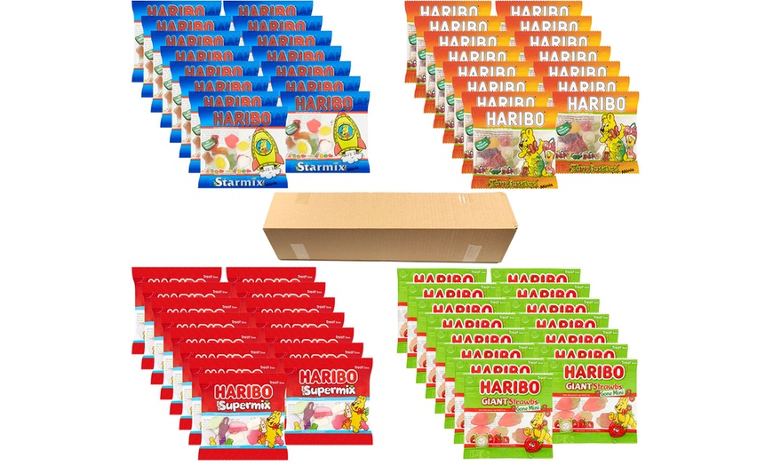 Image 1: Haribo Mini Bags Sweets Hamper