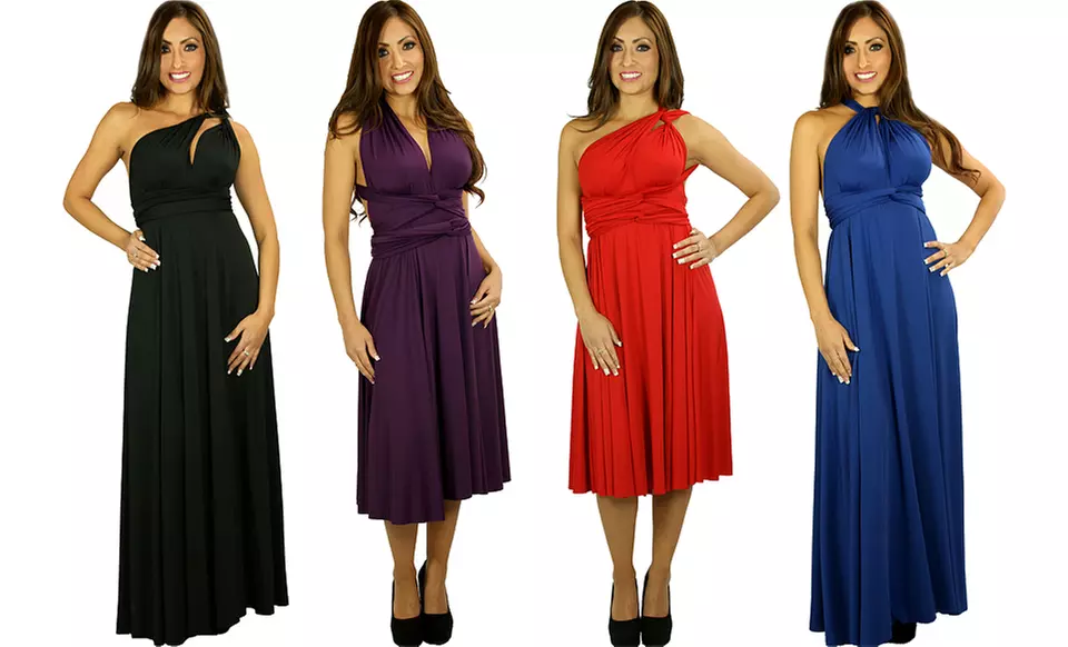 Long- or Medium-Length Transformer Convertible Infinity Dress - Primary Image