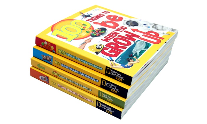 Up To 24 Off On 100 Things Kids Book Set 4 Pk Groupon Goods