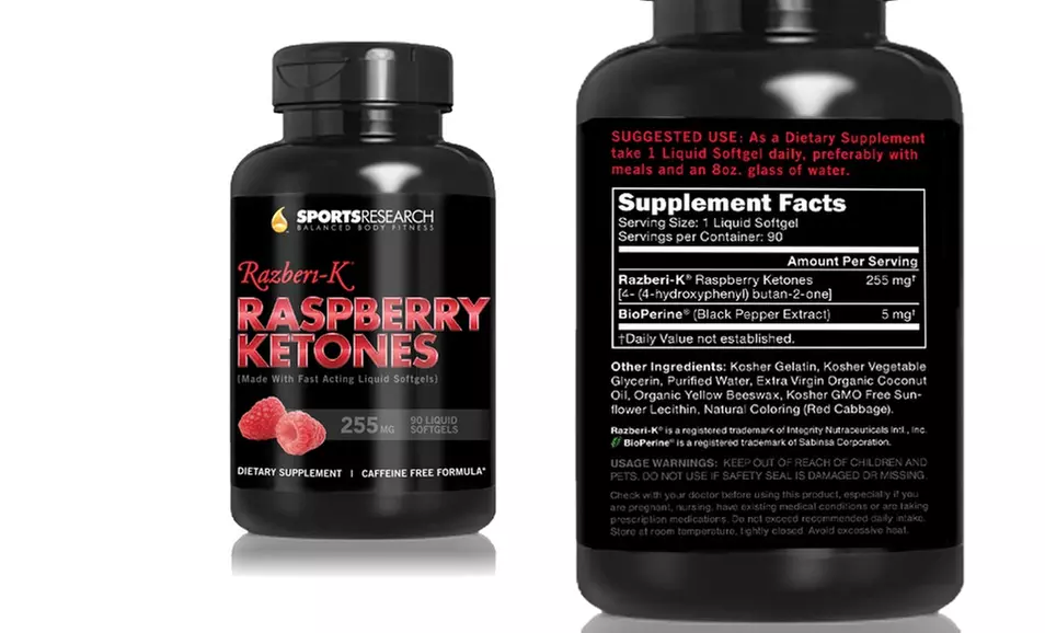 Up to 77% Off Sports Research Raspberry Ketone. Three Options Available. Free Shipping on Purchases of $15 or More. - Second Medium