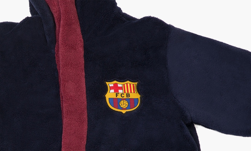 Image 13: Boys' Football Dressing Gown