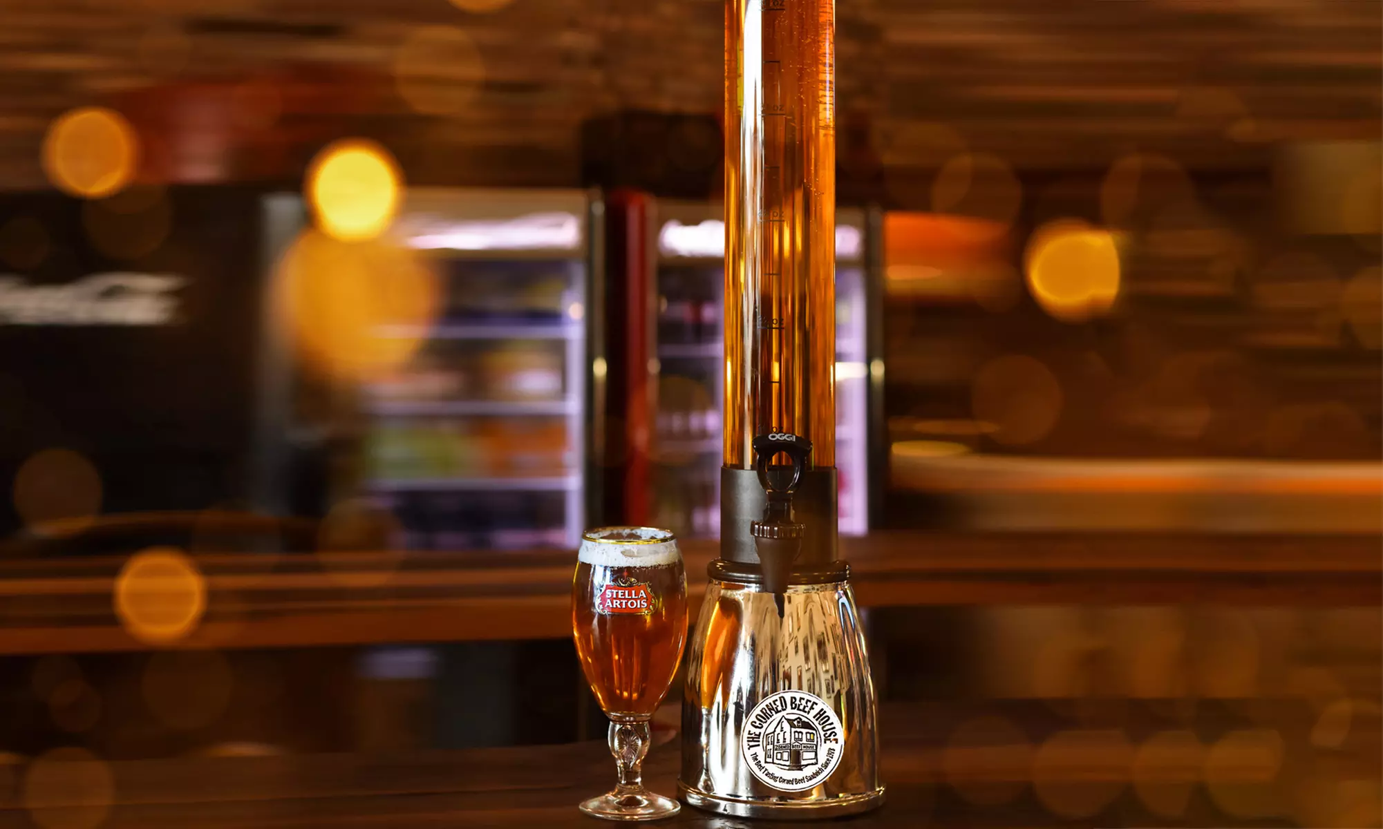 C$112 for Four Corned Beef Sandwiches, Fresh-Cut Fries, and Beer Tower at The Corned Beef House (C$135 Value) - Primary Image