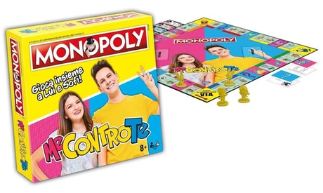 Gioco da tavola Monopoly Junior con Me contro Te!