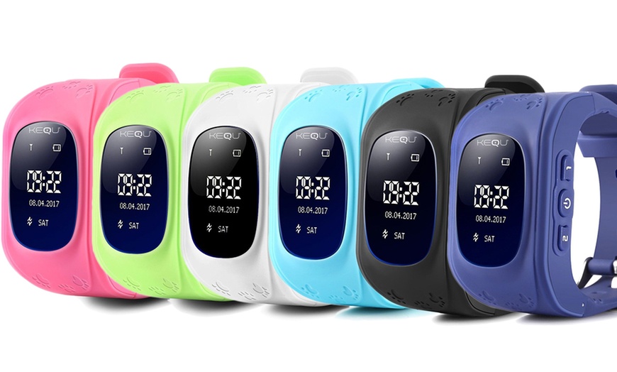 Image 2: Kids' GPS Tracking Smartwatch