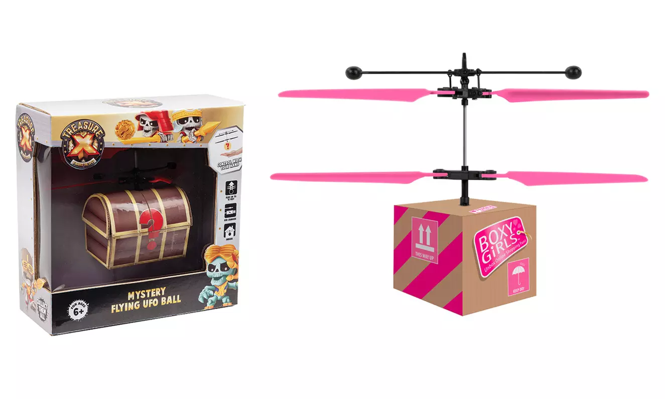 Mystery Box Motion Sensor Heli Ball - Primary Image