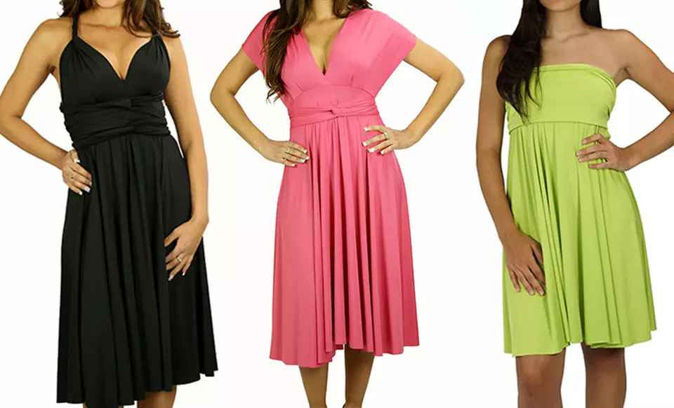 Transformable Infinity Dress. Multiple Styles Available. - Primary Image