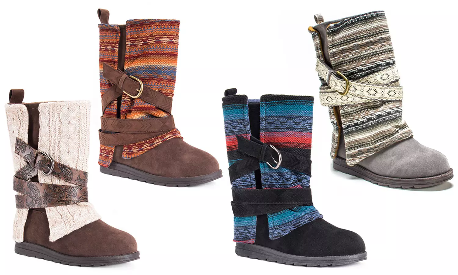 Muk Luks Women's Nikki or Nevia Boots (Sizes 6, 7, 10, 11) - Primary Image
